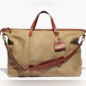 Madewell Transport Weekender in Canvas